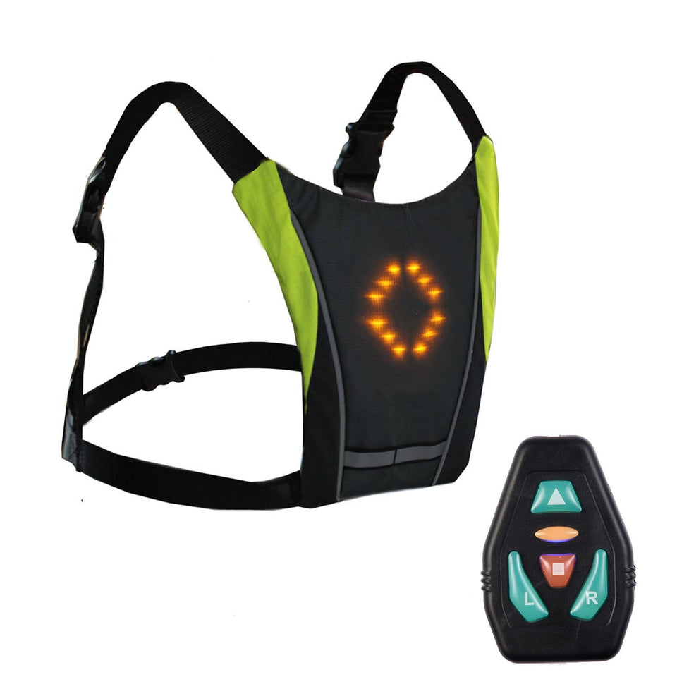 Bicycle Vest Turn Signals